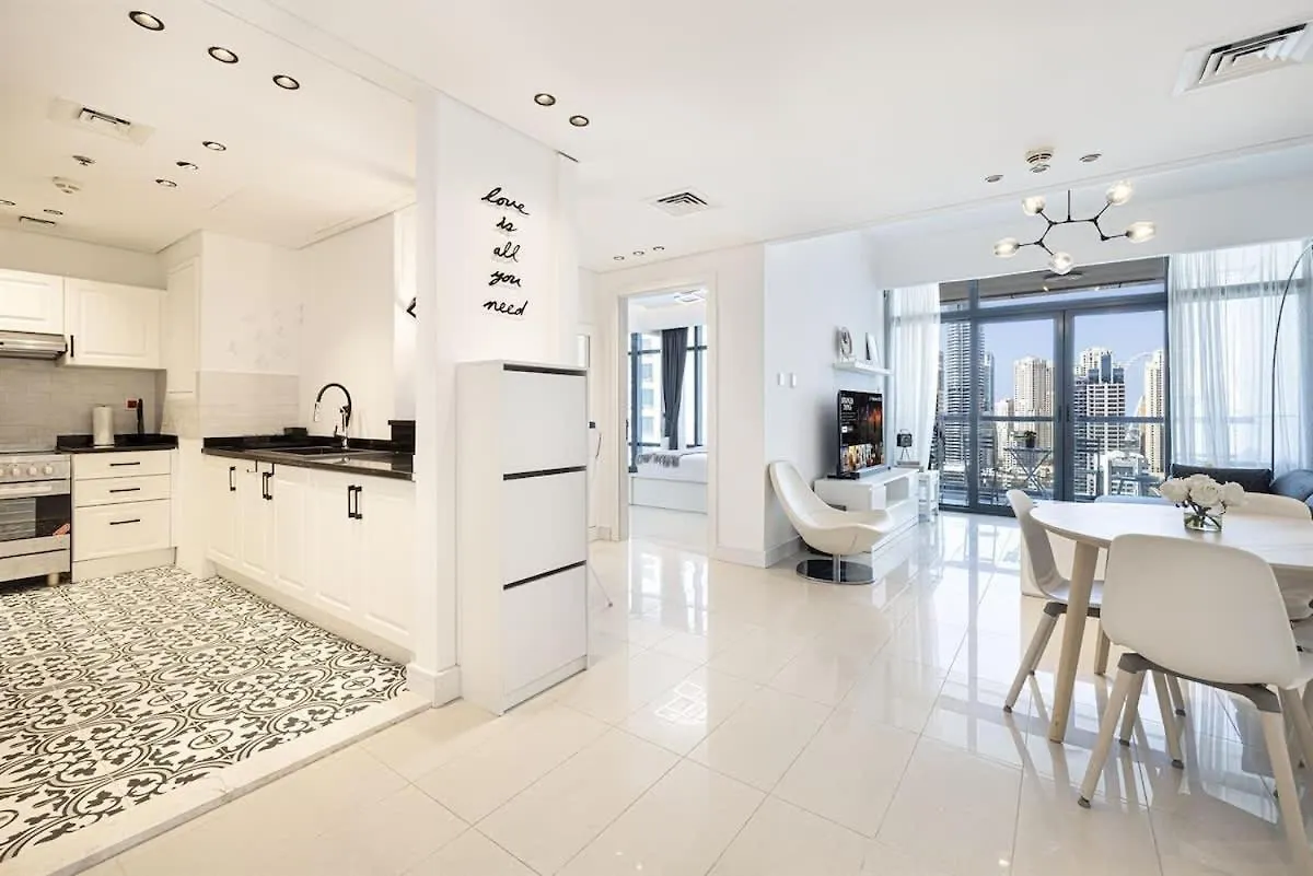 Apartment Chic 1Br With Stunning Lake Views Dubai